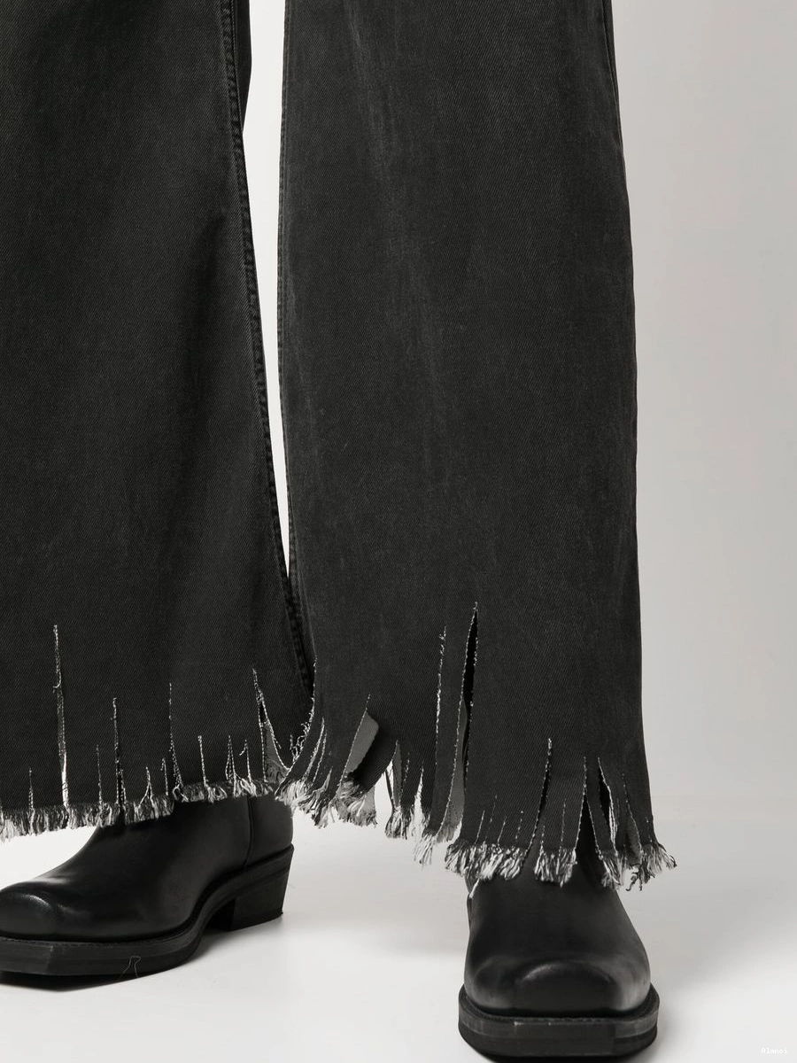 Cheap wide fringed Alanui Women leg jeans 0718